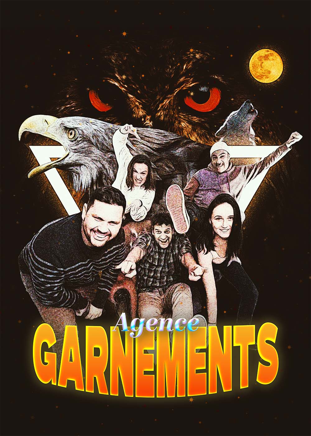 garnements affiche kitch